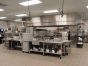 Fully functional industrial kitchen. A unique feature of this part of the Kroc Center is the partnerships that have been developed with local culinary programs that assist with event prep and administration.